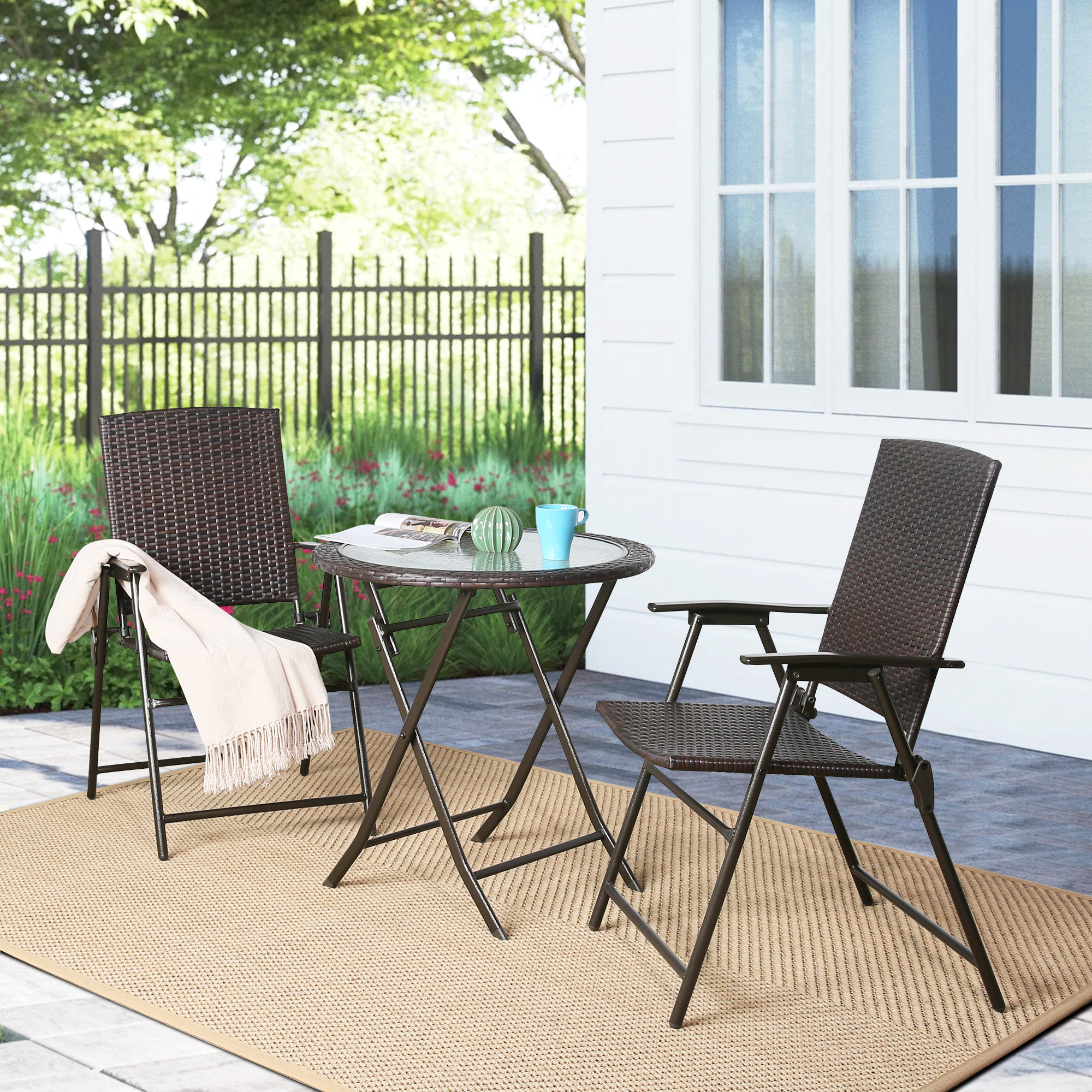 2 person outdoor table and chairs sale